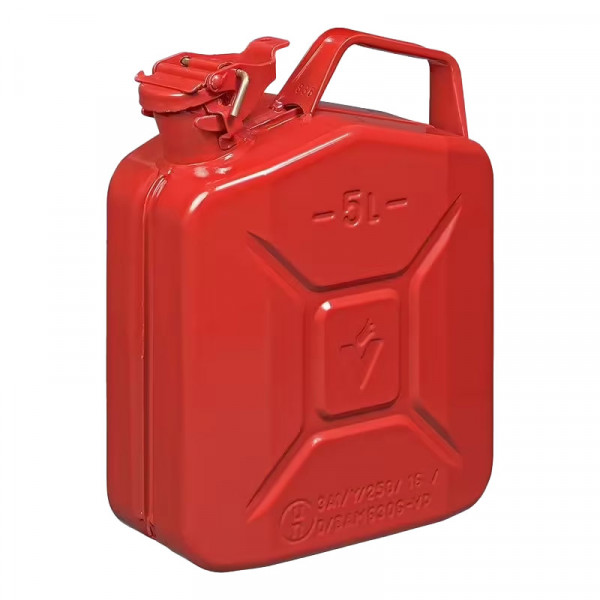 Bidon metal 5 litres (rouge)